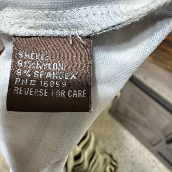 J McLaughlin Animal Print 3/4 Roll Tab Sleeve Midi Shirt Dress Sz S MISSING BELT - Picture 9 of 10